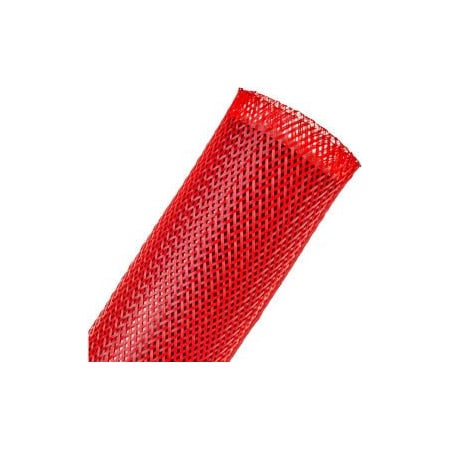 Techflex 2in Flexo PET General Purpose Sleeving Dia., 200', Red PTN2.00RD-200